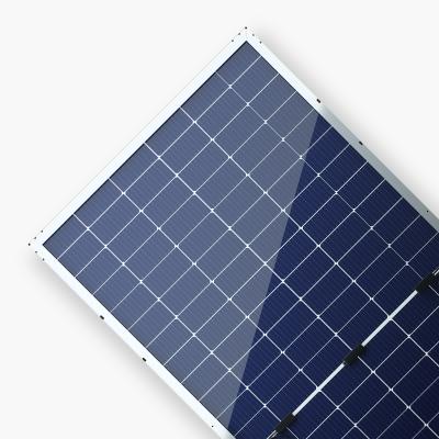  525W-550W vidro duplo bifacial Multi-Busbars Meia prata celular emoldurada solar PV painel