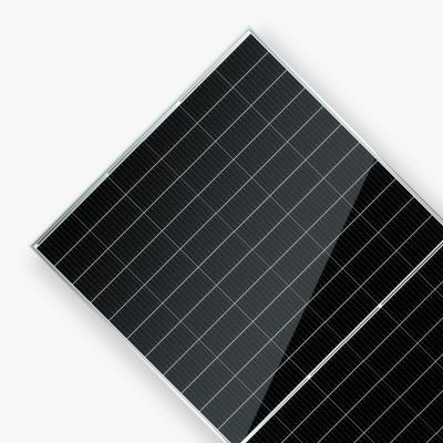 PERC 640-660w 210mm 132 células painel solar mono meio cortado