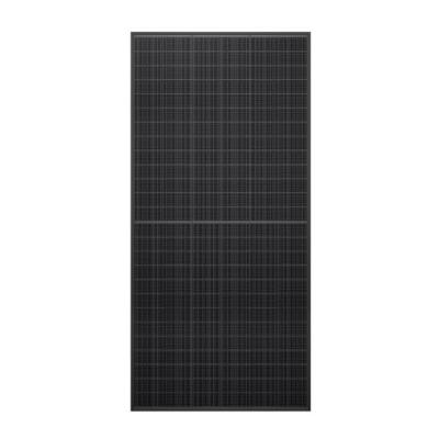 Preço justo para painel solar de vidro único totalmente preto 605-635W