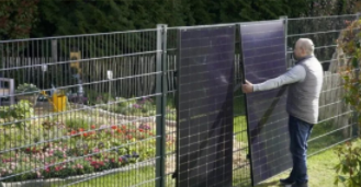 Alemanha: Sistemas fotovoltaicos plug-in em cercas de jardim