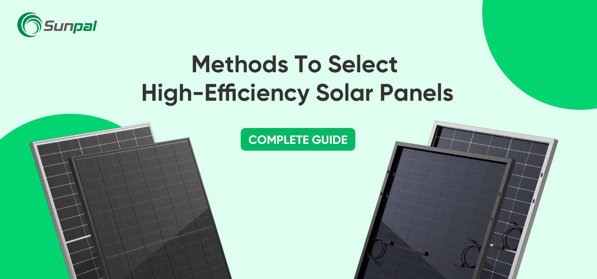 Como escolher painéis solares de alta eficiência: um guia do comprador